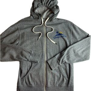 Festival Coachella Stagecoach 2018 lineup zippered hoodie sweatshirt thumb holes